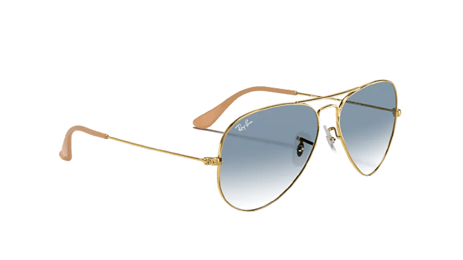 Óculos Ray-Ban Aviator Gradient RB3025L 001/3F 58