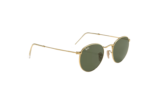 Óculos Ray-Ban Round Flat Lenses RB3447N 001 53