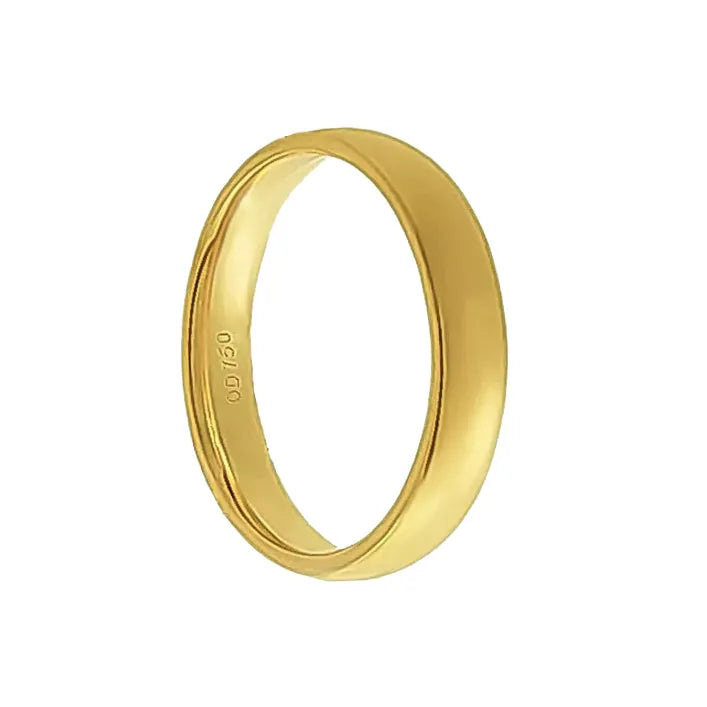 Aliança Individual Clássica 2mm Ouro 18k 750 Peso Médio 1,3g - AAL1