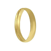 Aliança Individual Clássica 4mm Ouro 18k 750 Peso Médio 6g - AAL9
