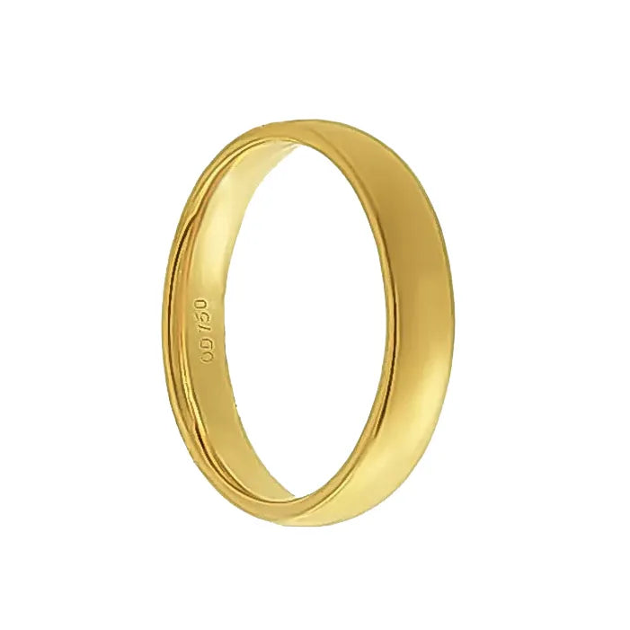 Aliança Individual Clássica 2mm Ouro 18k 750 Peso Médio 1,5g - AAL2