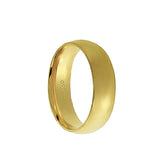 Aliança Individual Clássica 5,5mm Ouro 18k 750 Peso Médio 5,5g - AAL29