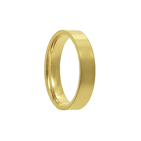 Aliança Individual Reta 4mm Ouro 18k 750 Peso Médio 5,5g - AR5