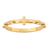 Anel Terço Ouro 18k 750