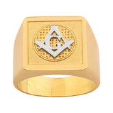 Anel Maçonaria Ouro 18k 750