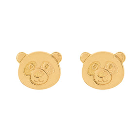 Brinco Panda Ouro 18k 750