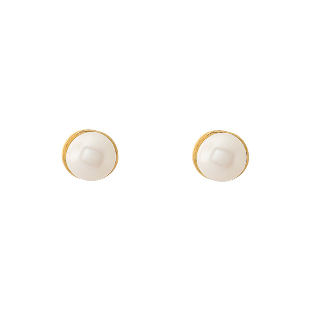 Brinco Rococó 4,5mm Ouro 18k 750