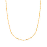 Corrente Piastrine 60cm Ouro 18k 750