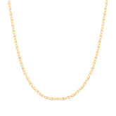 Corrente Piastrine 45cm Ouro 18k 750