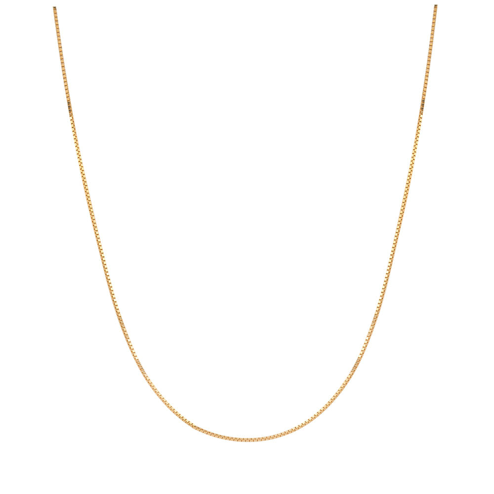 Corrente Veneziana 45cm Ouro 18k 750