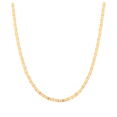 Corrente Piastrine 45cm Ouro 18k 750