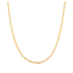 Corrente Piastrine 45cm Ouro 18k 750