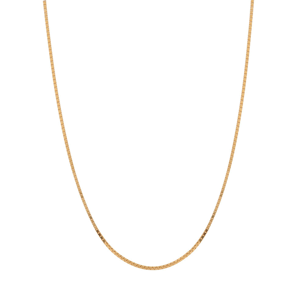 Corrente Veneziana 50cm Ouro 18k 750