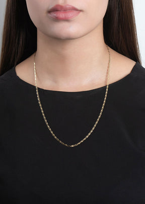Corrente Piastrine 60cm Ouro 18k 750