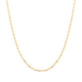 Corrente Piastrine 70cm Ouro 18k 750