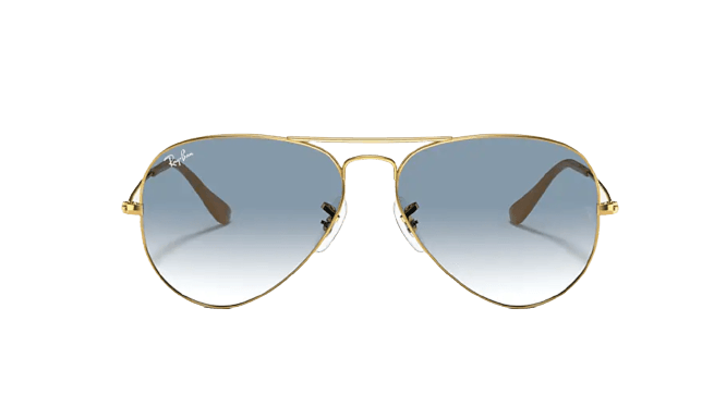 Óculos Ray-Ban Aviator Gradient RB3025L 001/3F 58