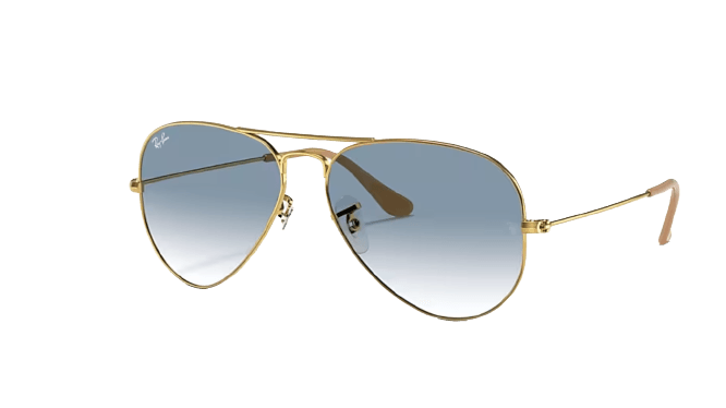 Óculos Ray-Ban Aviator Gradient RB3025L 001/3F 58