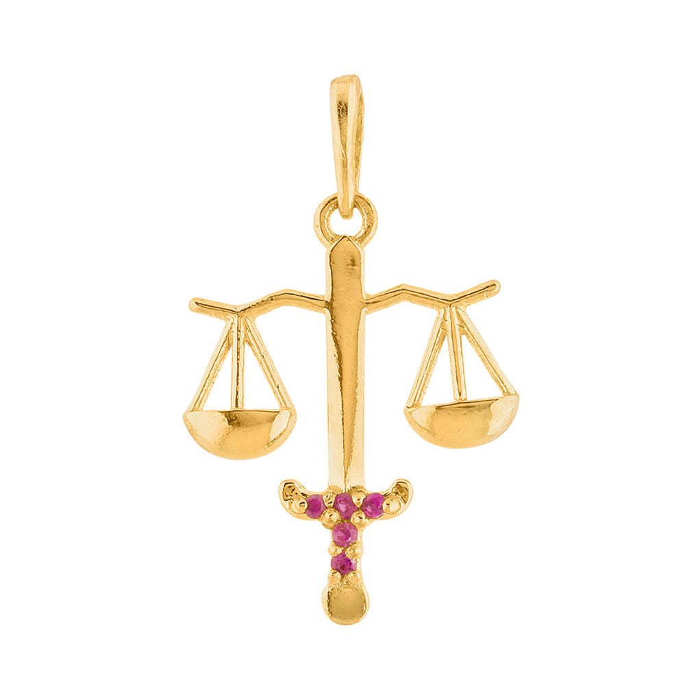 Pingente Direito Ouro 18k 750