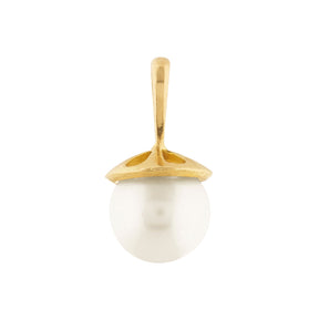 Pingente Pérola 8mm Ouro 18k 750