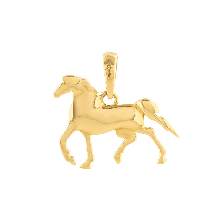 Pingente Cavalo Ouro 18k 750