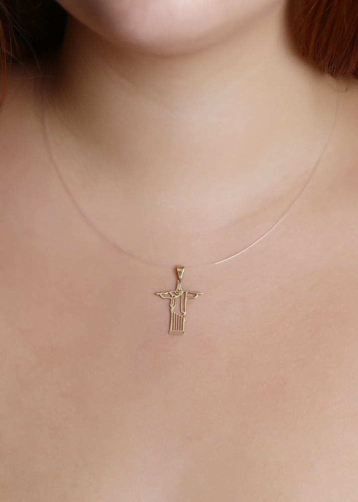 Pingente Cristo Redentor Ouro 18k 750