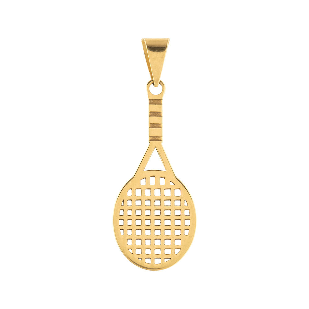 Pingente Raquete Ouro 18k 750