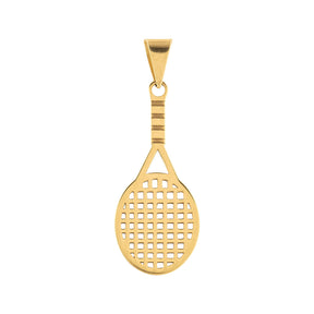 Pingente Raquete Ouro 18k 750