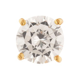 Pingente Ponto de Luz com Zircônia 7mm Ouro 18k 750