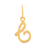 Pingente Letra C Ouro 18k 750