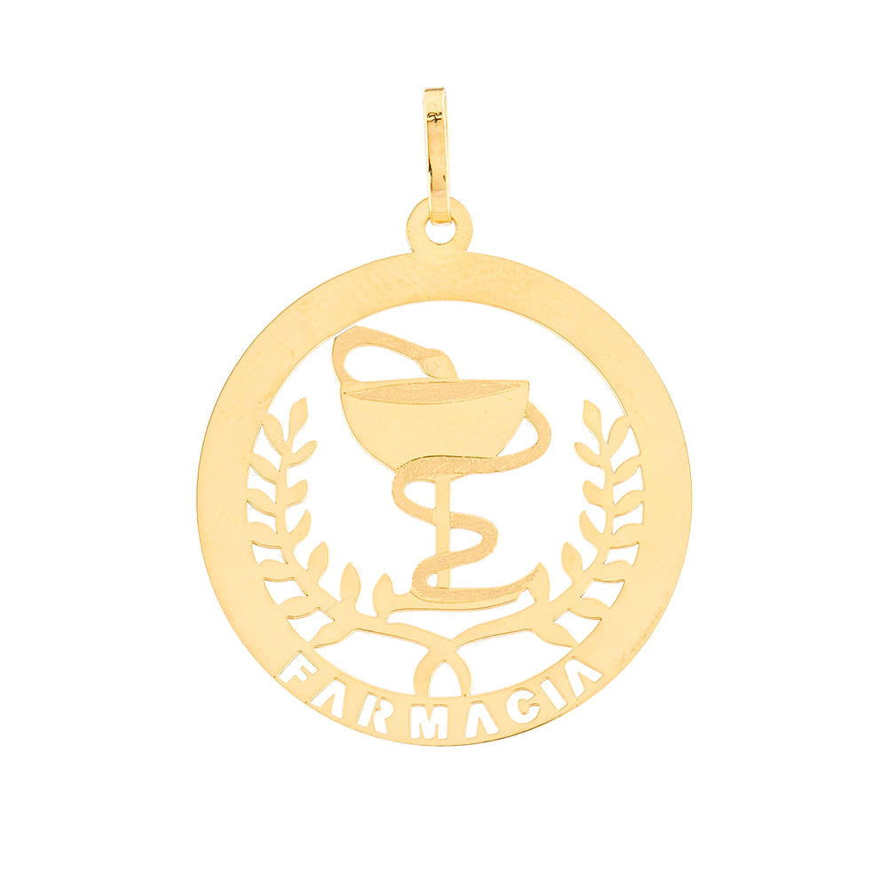 Pingente Farmácia Ouro 18k 750