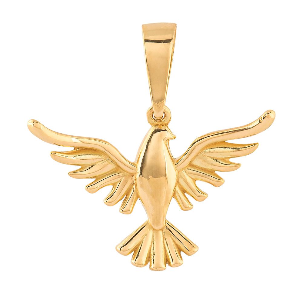 Pingente Espírito Santo Ouro 18k 750