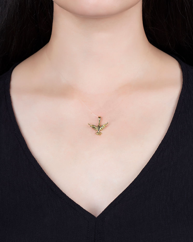Pingente Espírito Santo Ouro 18k 750