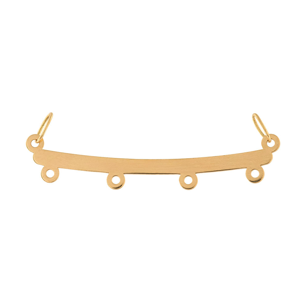 Pingente Canga Quatro Lugares Ouro 18k 750