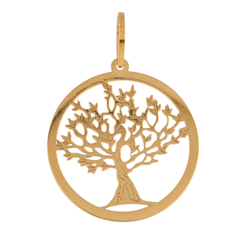Pingente Árvore da Vida Ouro 18k 750