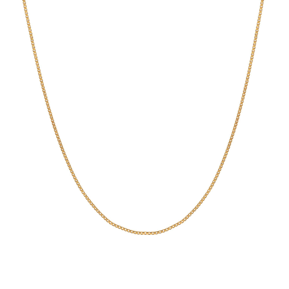 Corrente Veneziana 45cm Ouro 18k 750